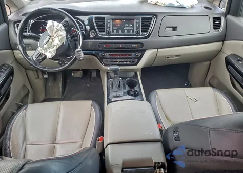 2017 Kia Sedona Ex из США, поврежденный, VIN KNDMC5C16H6283068